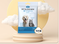 Pet Grooming Cleaning Kit – Disposable Gloves, Ear, Eye, Tooth & Foot Wipes for Dogs & Cats